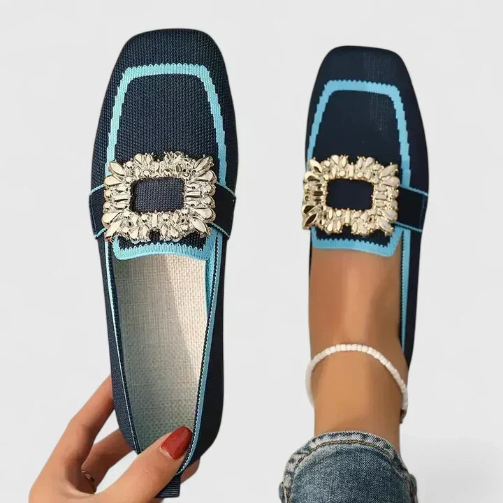 Maite · Mocasín acolchado con plantilla anatómica