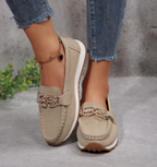 Esmeralda · Mocasín con hebilla de rombo