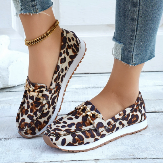 Leonor · Mocasín de leopardo