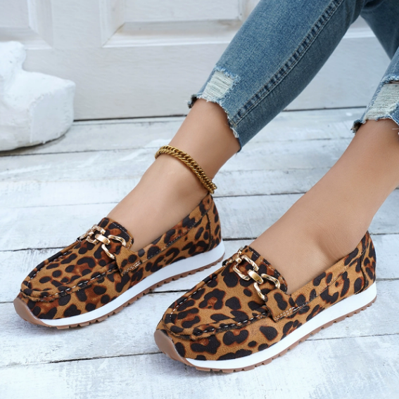 Leonor · Mocasín de leopardo