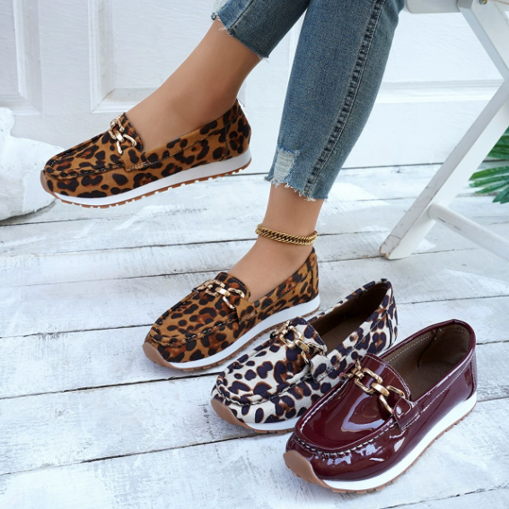 Leonor · Mocasín de leopardo