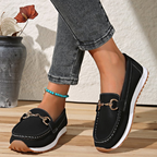 Elvira · Mocasín plano con hebilla