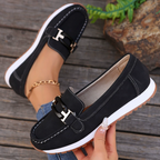 Eugenia · Mocasín con detalle de cadena