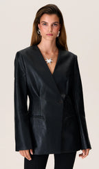 BLAZER DE CUERO VEGANO