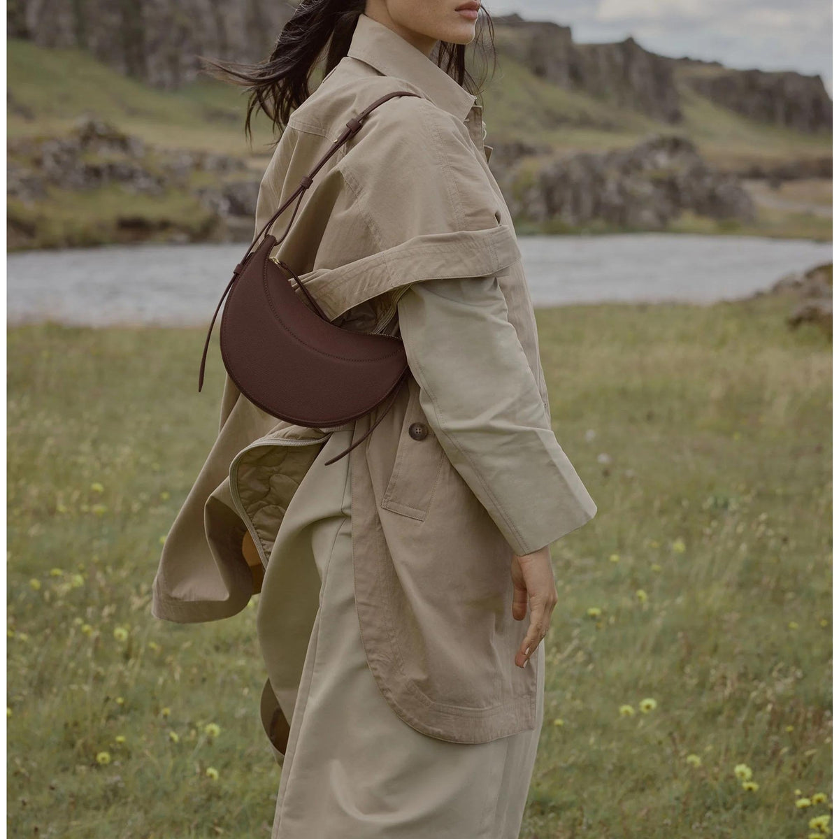 Amara · Bolso con asa y bandolera