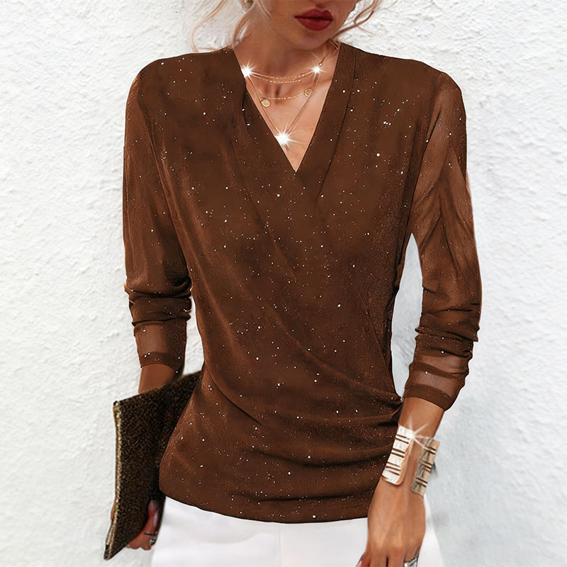 LUMIÈRE | BLUSA ELEGANTE CON BRILLO