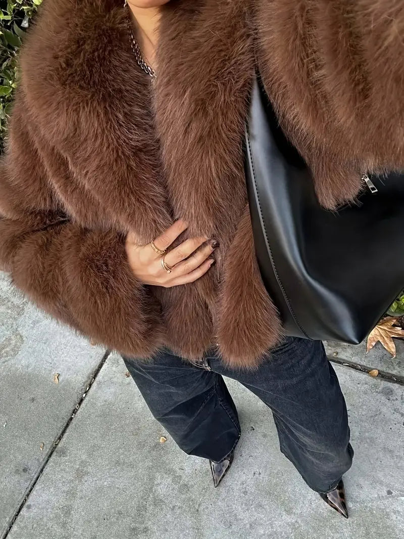 Jules · Chaqueta de pelo sintético