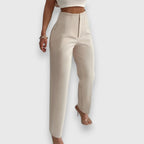 Jamie · Pantalón recto de tiro alto