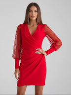 YAMAY VESTIDO CON PERLAS