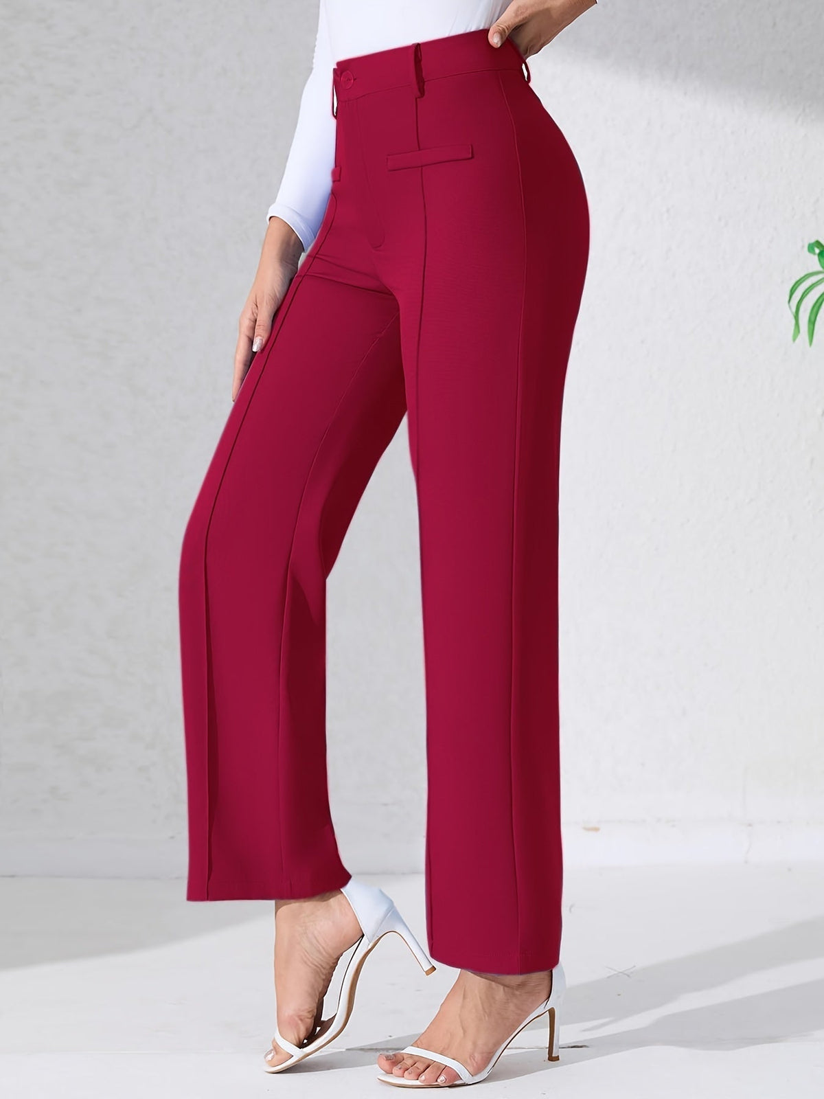 ELEGANCE | PANTALONES DE TALLE ALTO