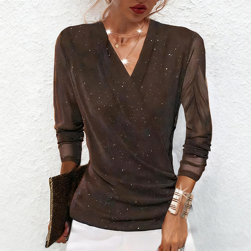 LUMIÈRE | BLUSA ELEGANTE CON BRILLO