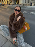 Jules · Chaqueta de pelo sintético