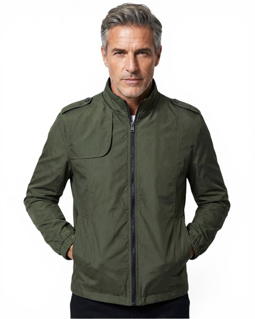 Franco · Chaqueta ligera de estilo militar