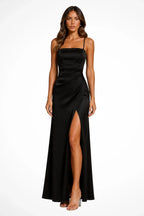 Aurelia · Vestido largo con escote cuadrado