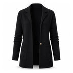 Rocío · Chaqueta de punto estilo blazer con solapas